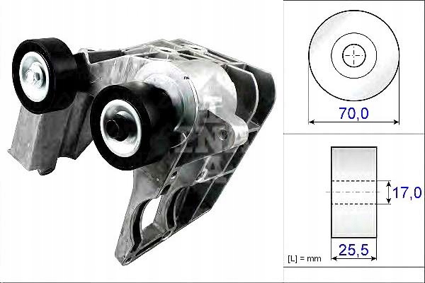 Inainacz Klínového Řemene Vel. Ford Fiesta Ka