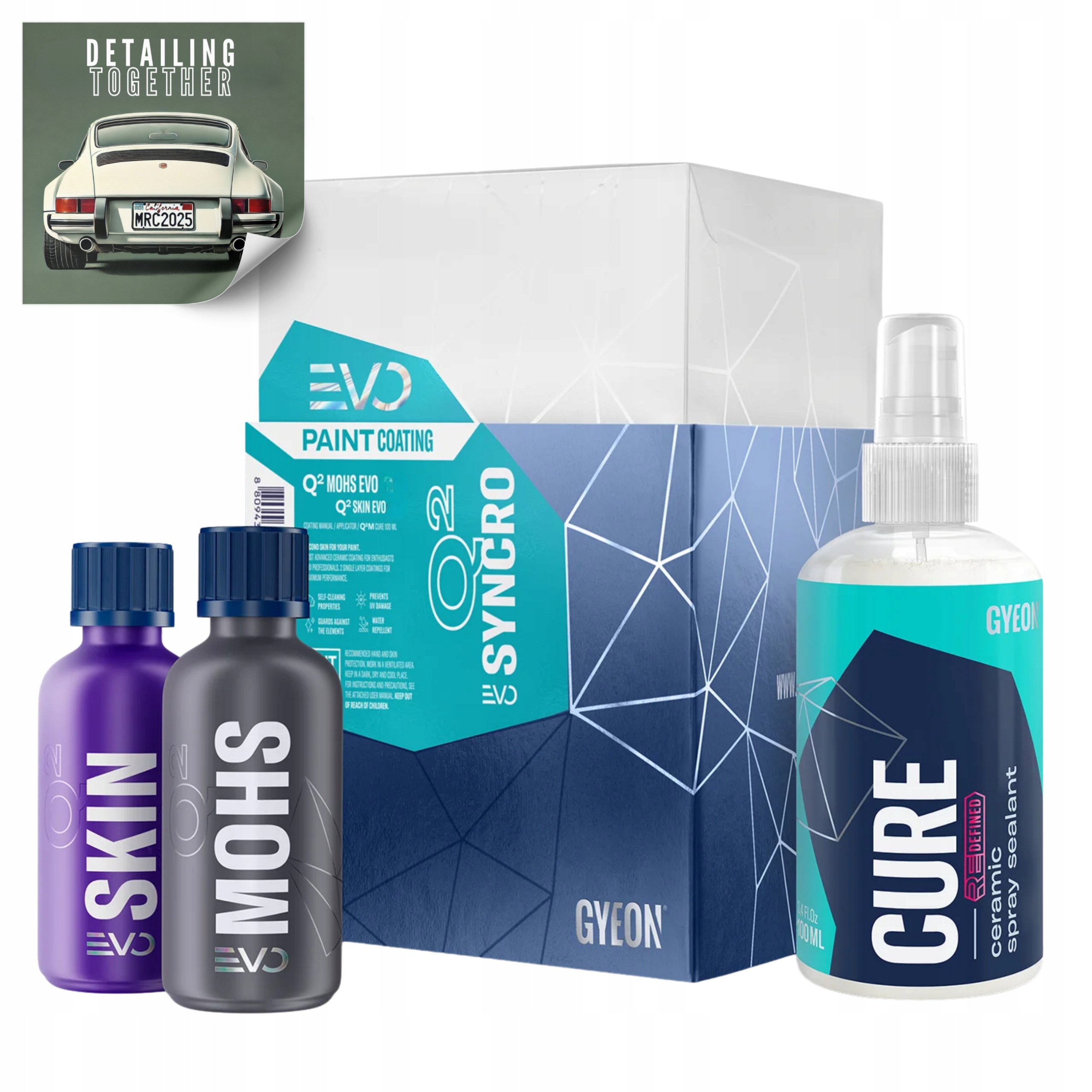 Gyeon Q2 Syncro Evo Pokročilá keramická povrchová úprava Lak Auto 30 ml