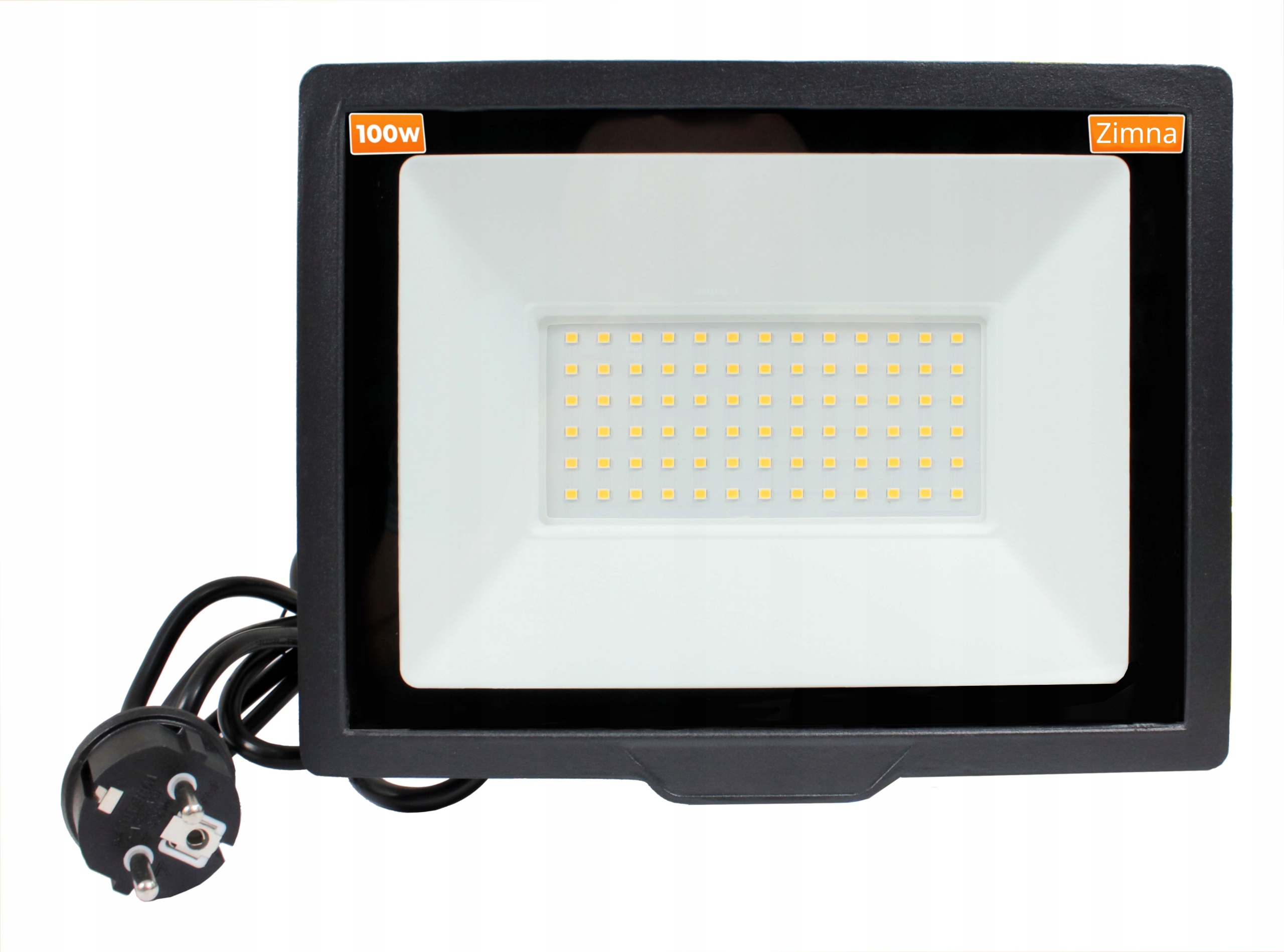 

Halogen Led z Kablem 100W Ekonomiczny Barwa Zimna