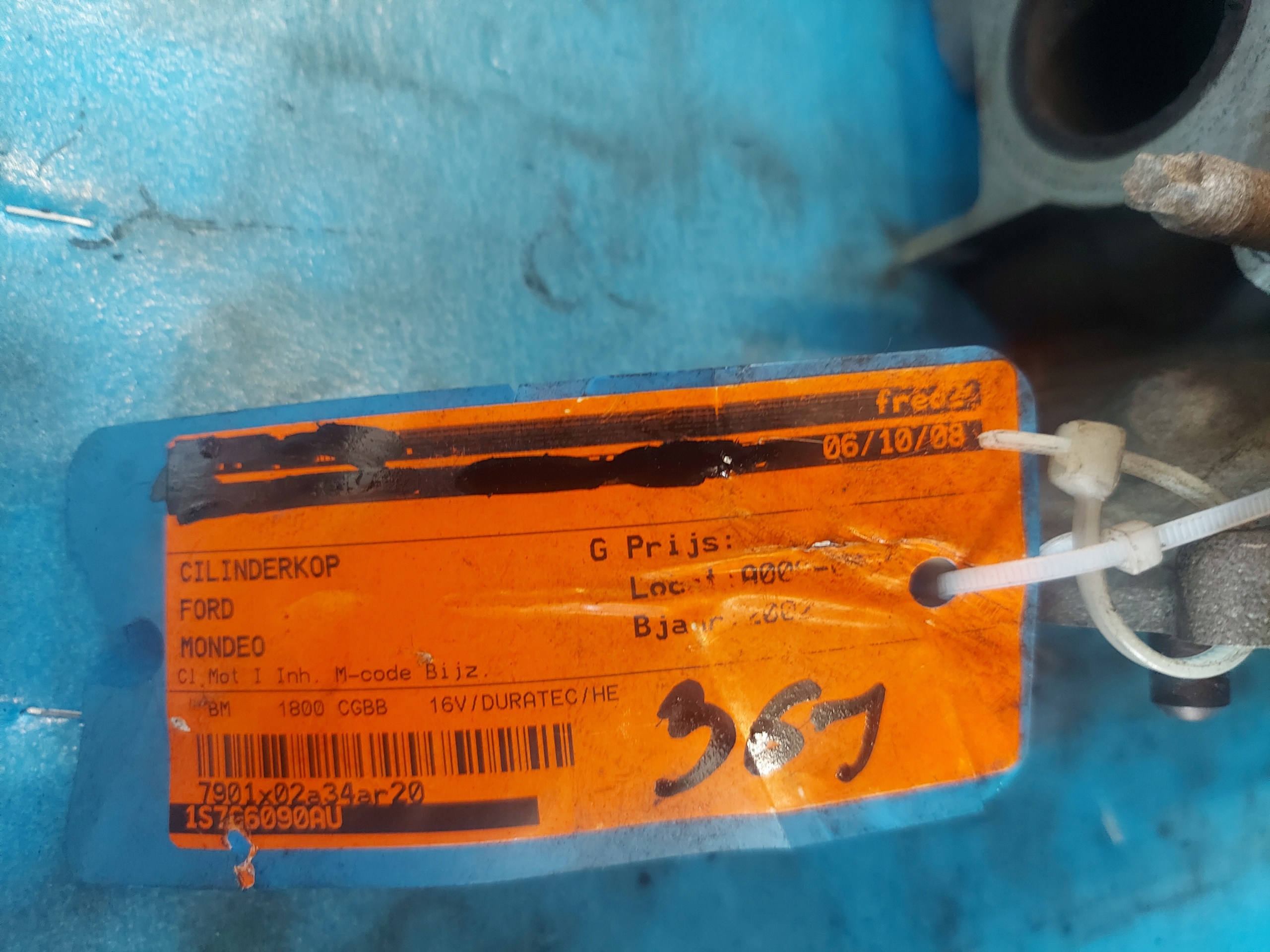 glava MONDEO MK3 1.8 16V CGBB