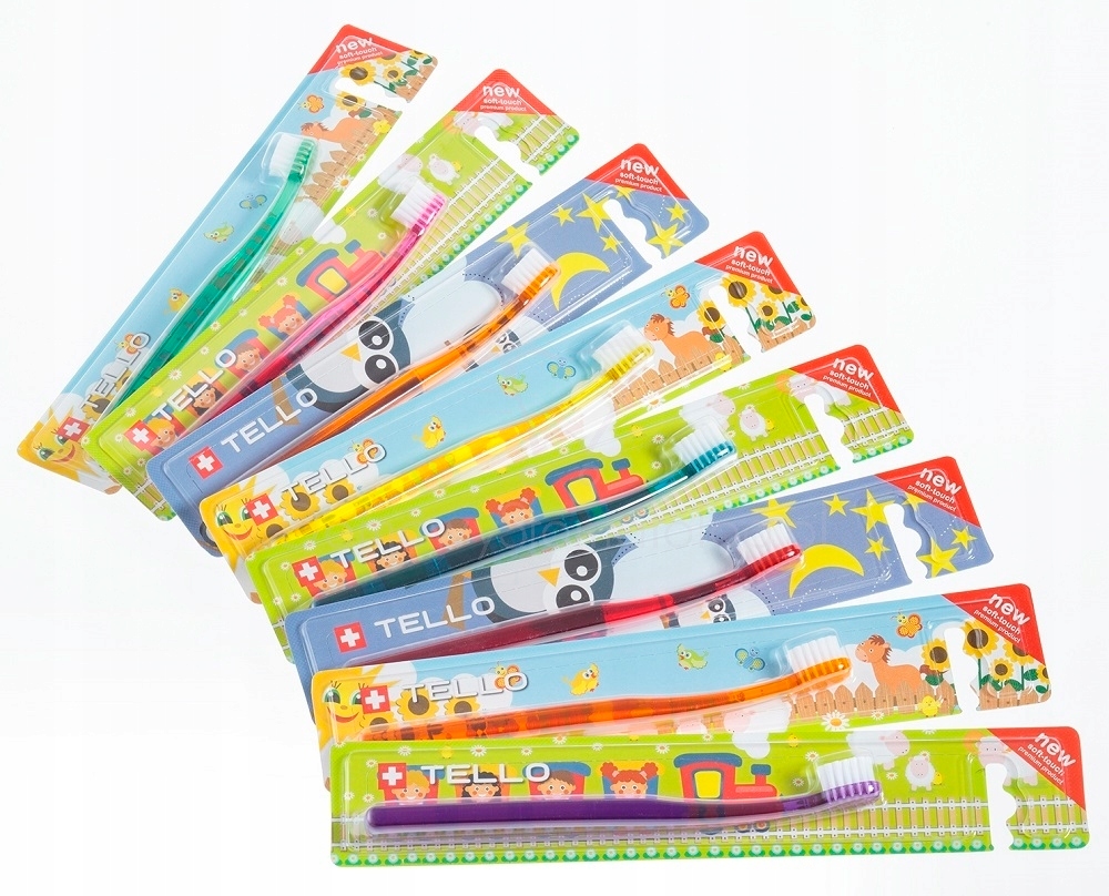 

Szczoteczka Tello Kids 10400 dla dzieci 0-5 lat