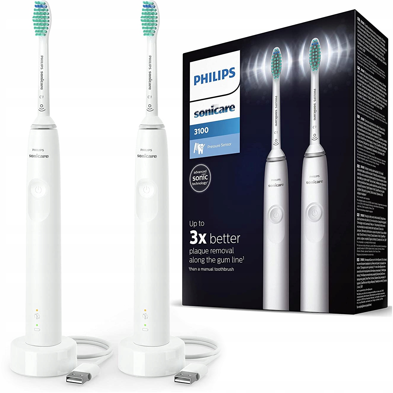 Philips Sonicare 3100 HX3675/13 Szczoteczka elektryczna