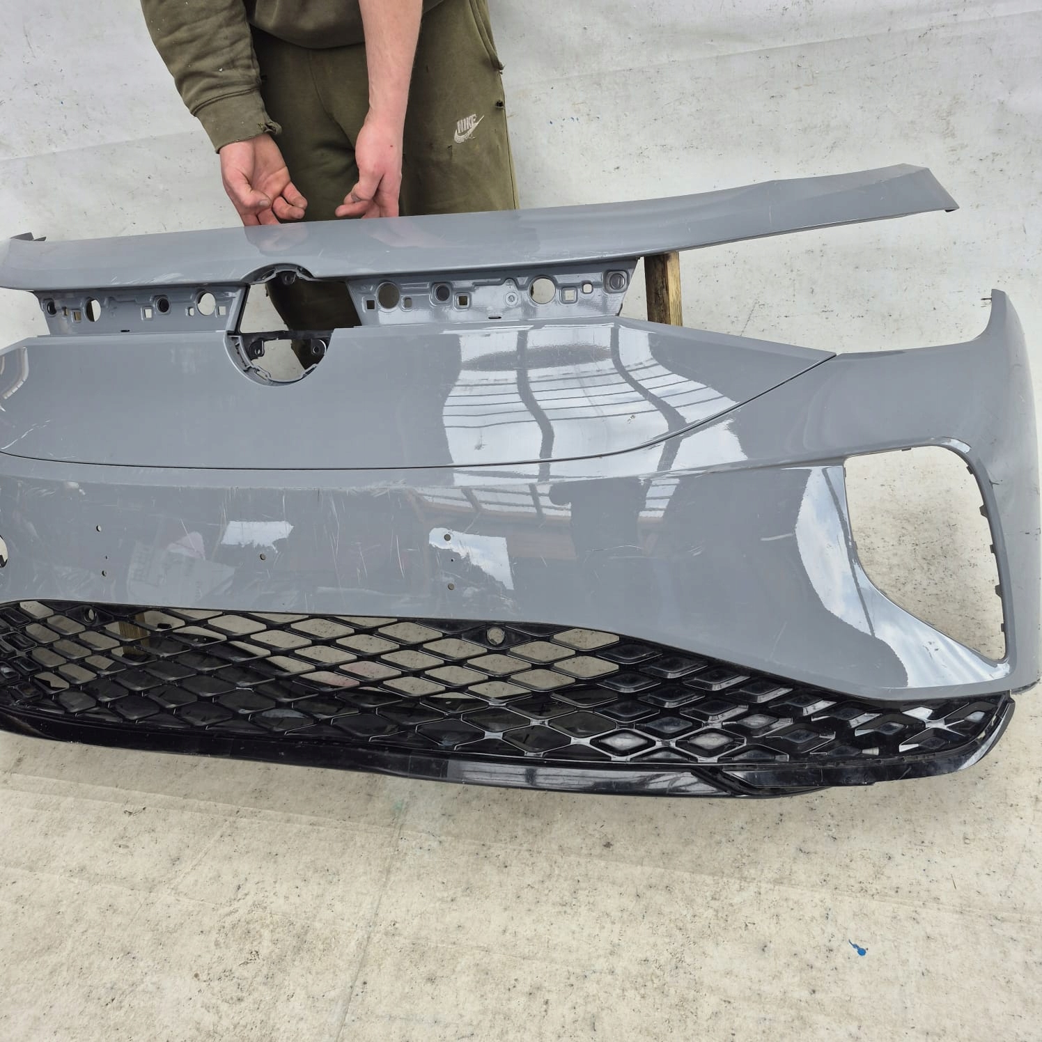 VW ID4 ID.4 GTX bumper front front grid PDC 11A807221