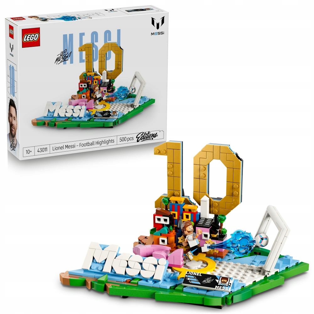 * Lego 43011 Editions Lionel Messi – fotbalové momenty