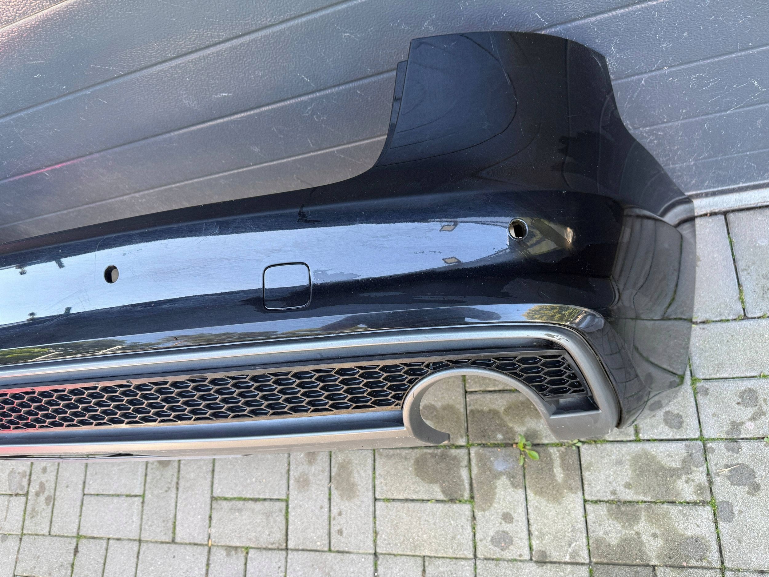 Audi A4 8K B8 Lift 11- S Line bumper rear part rear