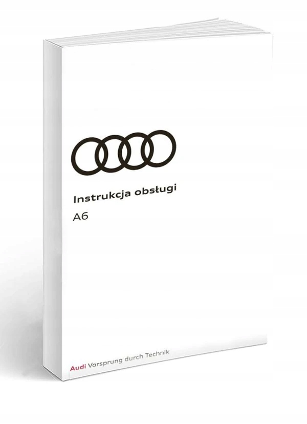 Audi A6 C8 od 2018 3 Modele+Navi Instrukcja Obsług