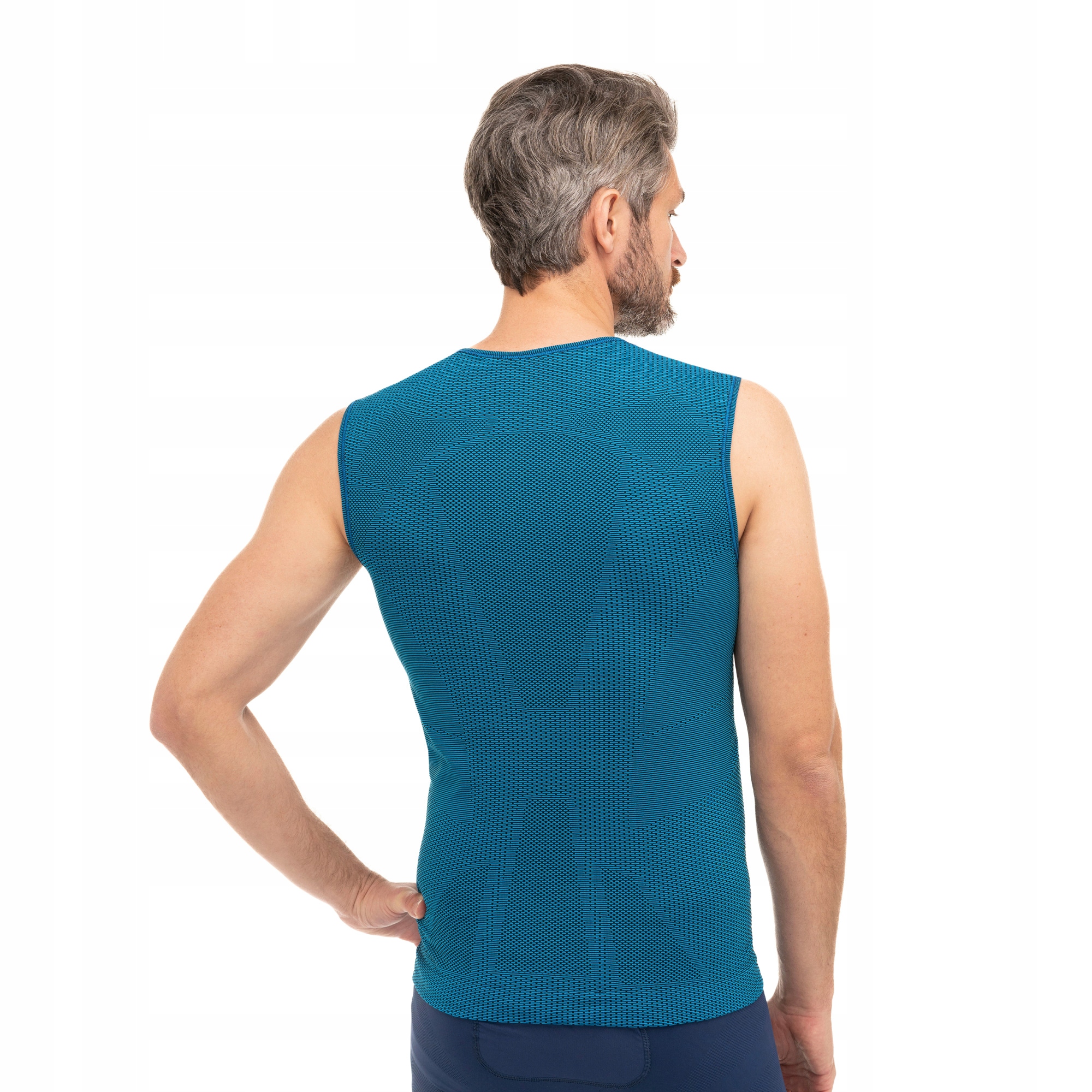 Koszulka męska termoaktywna Brubeck 3D PRO na siłownię Bezrękawnik XL Płeć mężczyzna