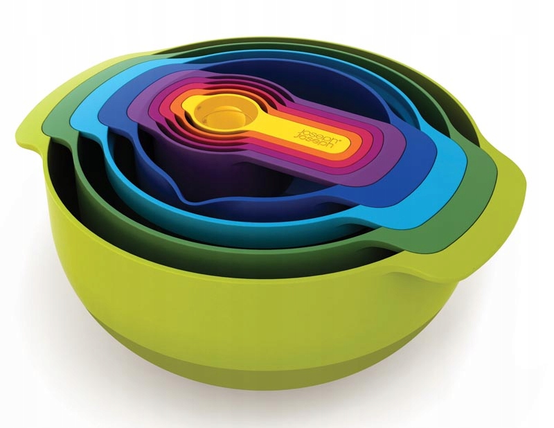 Sada Kuchyňských Misek a Odměrek Nest 9 Plus Joseph Joseph