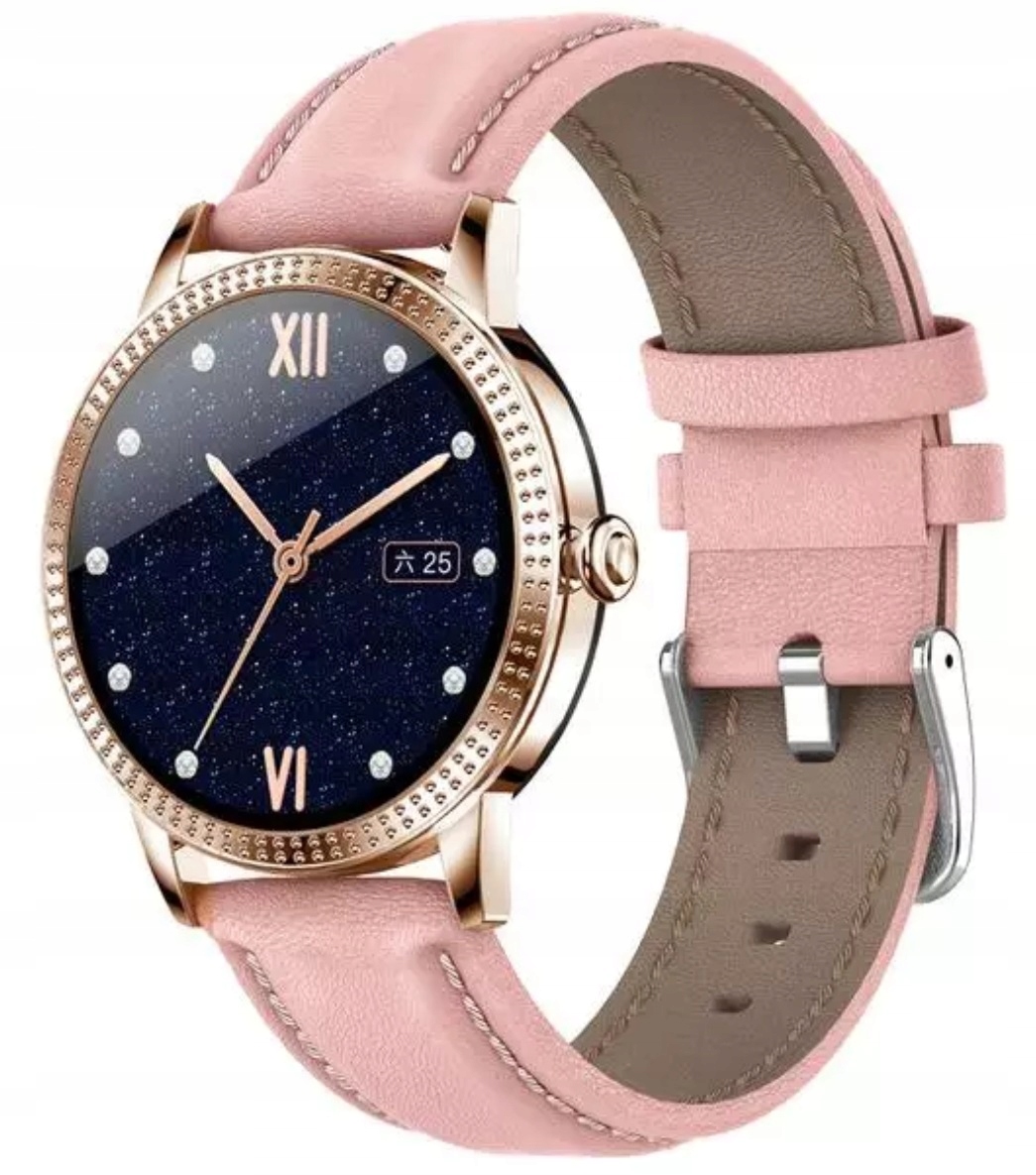 SMARTWATCH DAMSKI ZEGAREK ROZMOWY CIŚNIENIE SPORT