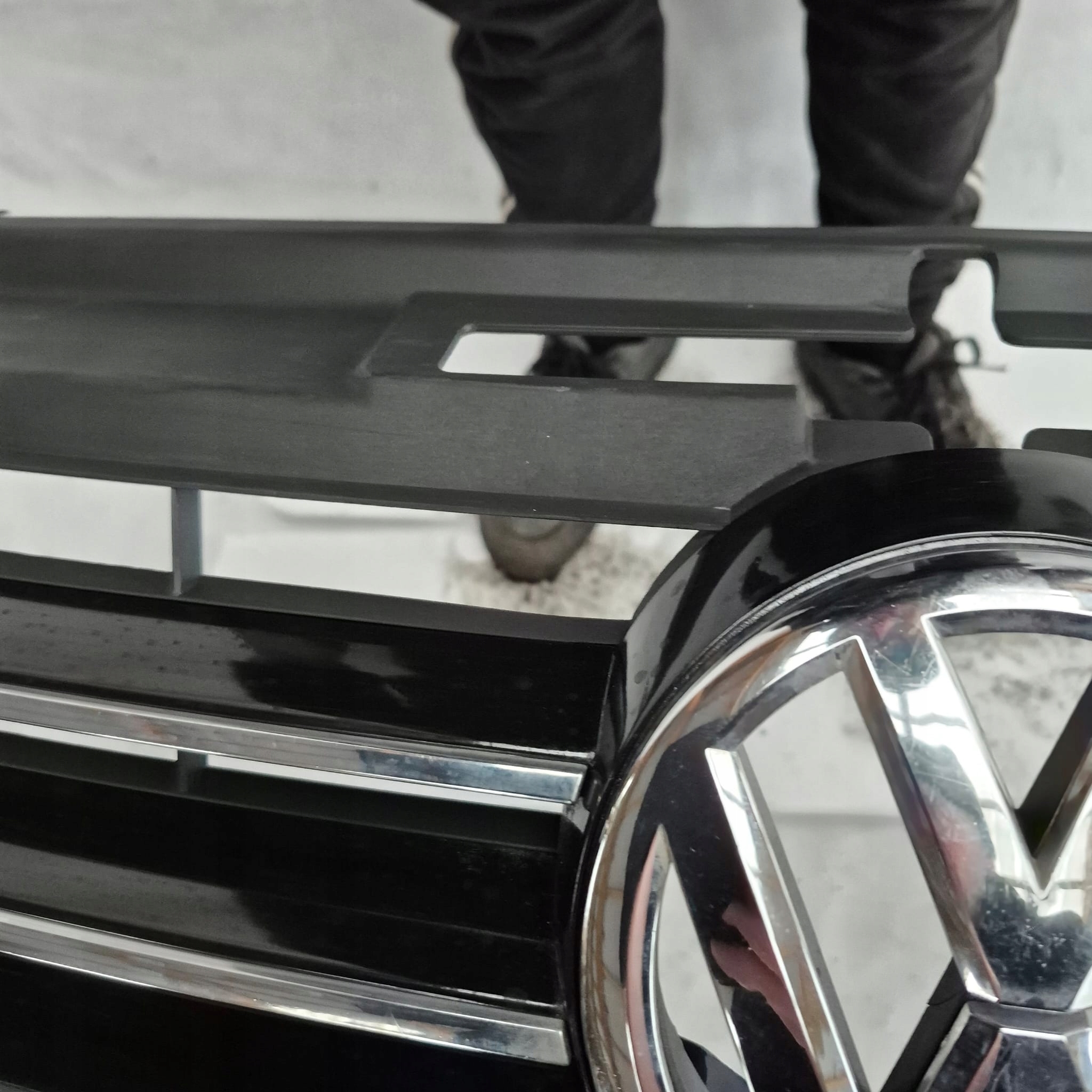 VW SHARAN II 2 10-22 bumper front front 4XPDC 7N0807221A