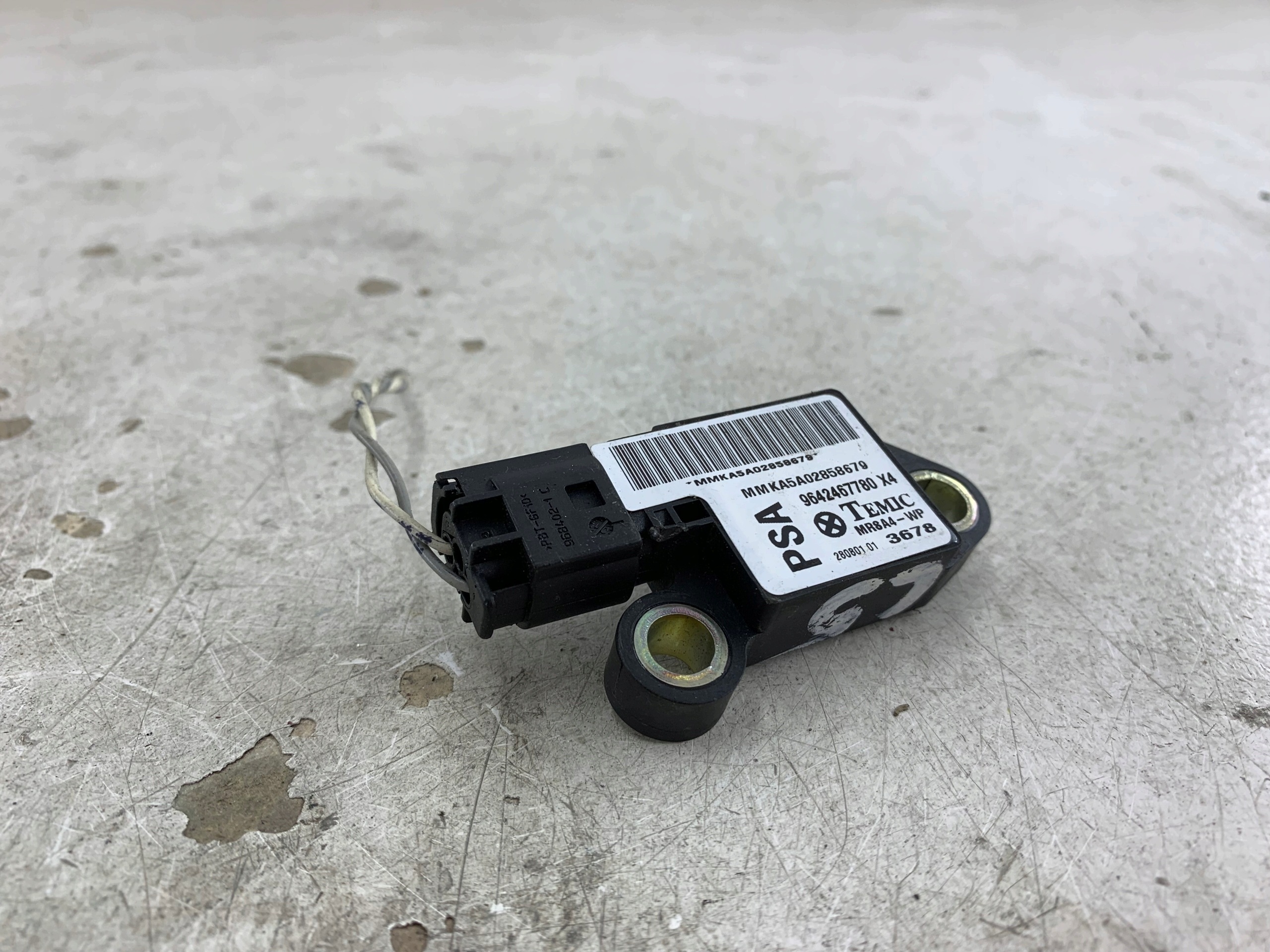 CITROEN C5 und crashsensor drucksensor aufprall 9642467780