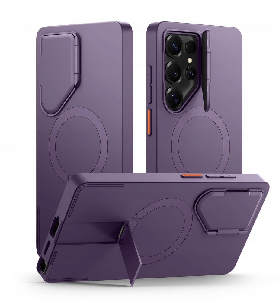 Etui Suritch do Galaxy S25 Ultra ochrona aparatu do MagSafe podstawka case