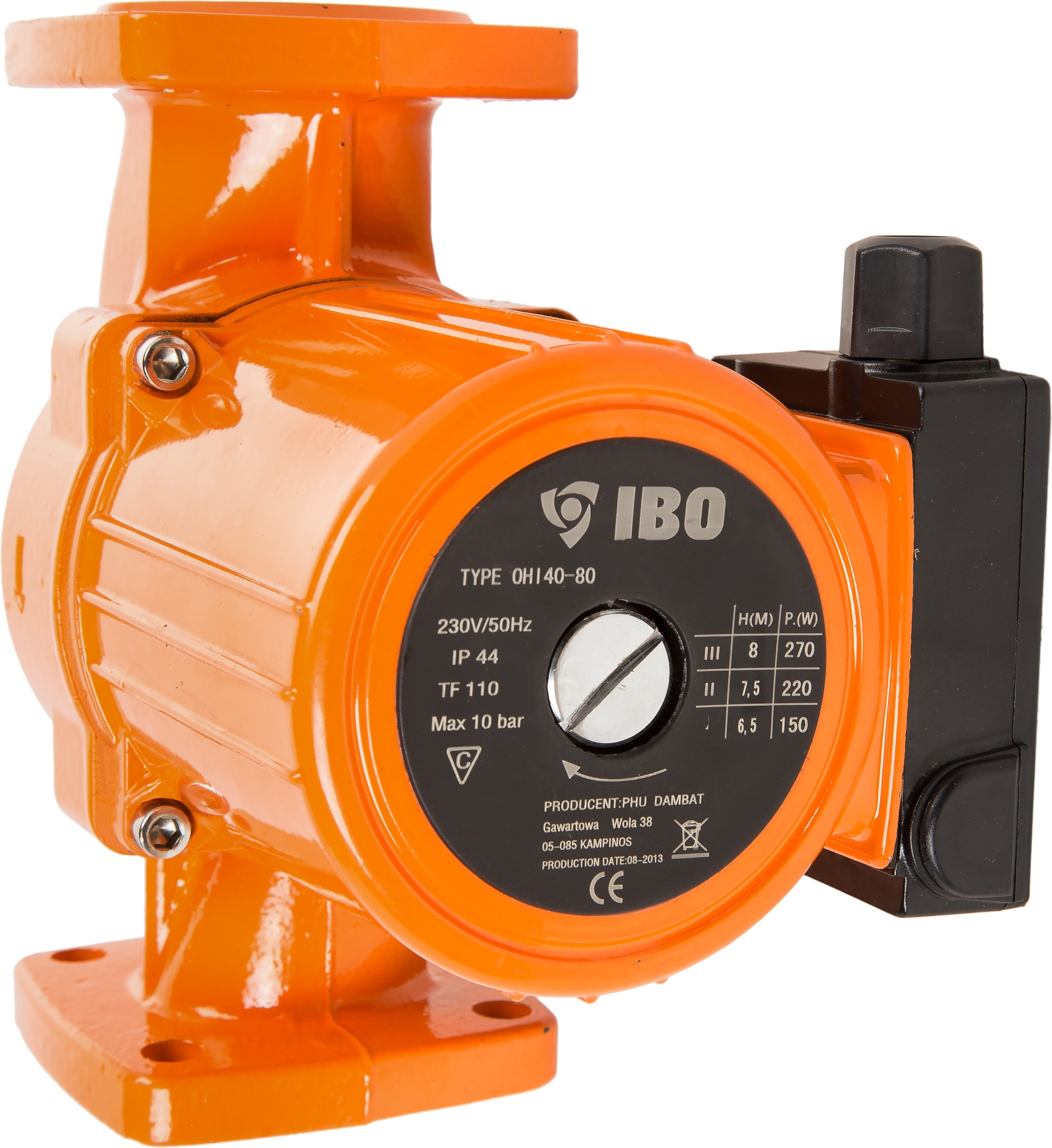 Obehová pumpa Ibo Dambat Ohi 40-80 200 1 1/2" 1 MPa