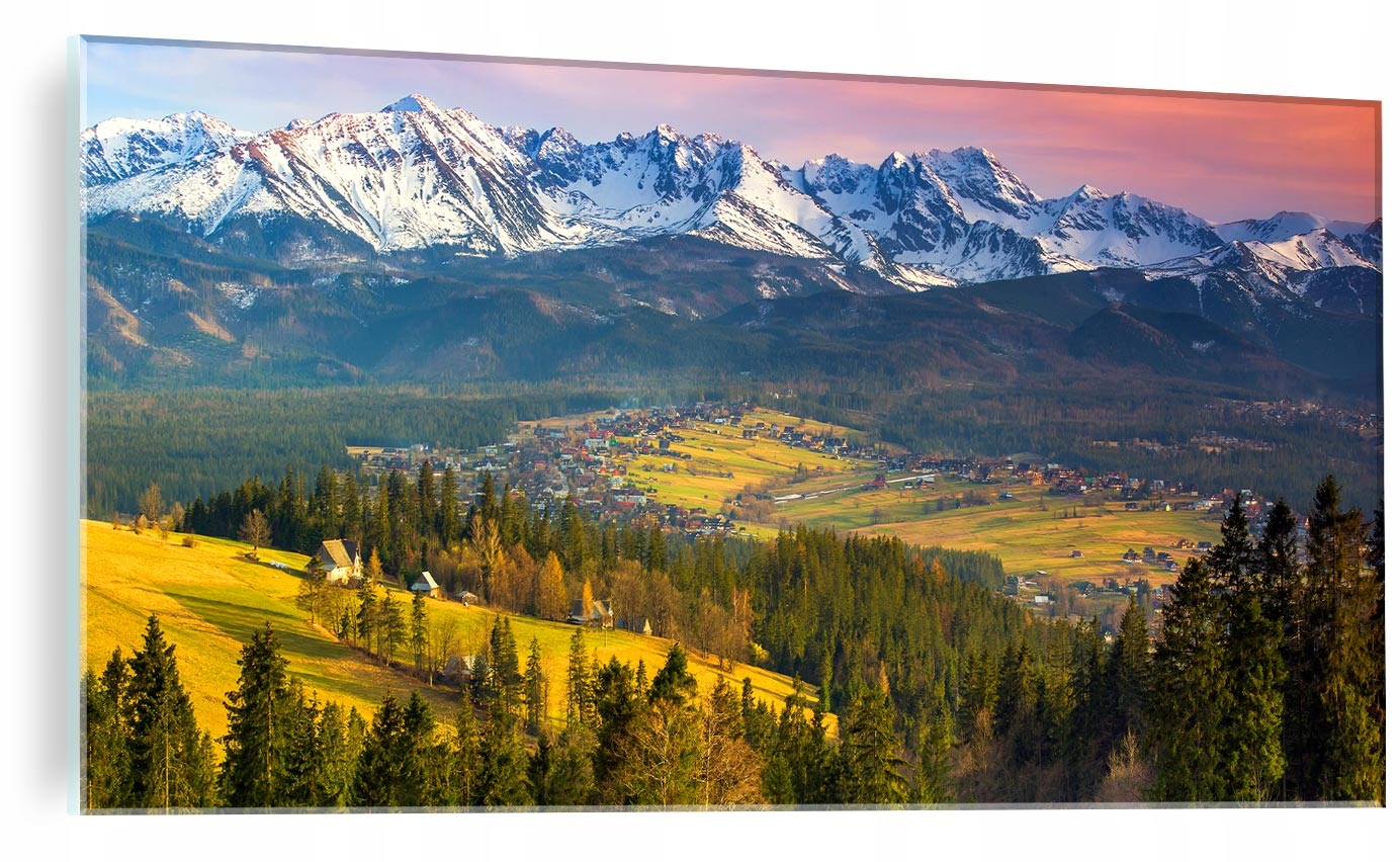 

Obraz Szklany Ze Szkła Panorama Tatry Góry 120x60