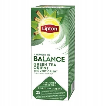 Levně Čaj Lipton Classic Green Tea Orient 25 x 1,3 g