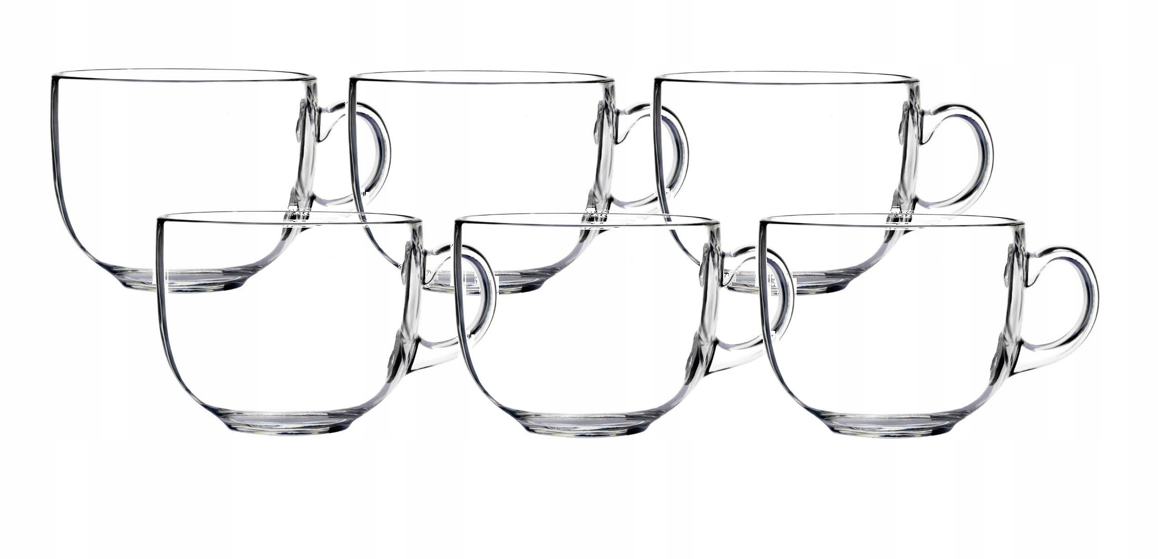 

Szklanka Kubek Jumbo 6 Sztuk x 450 ML