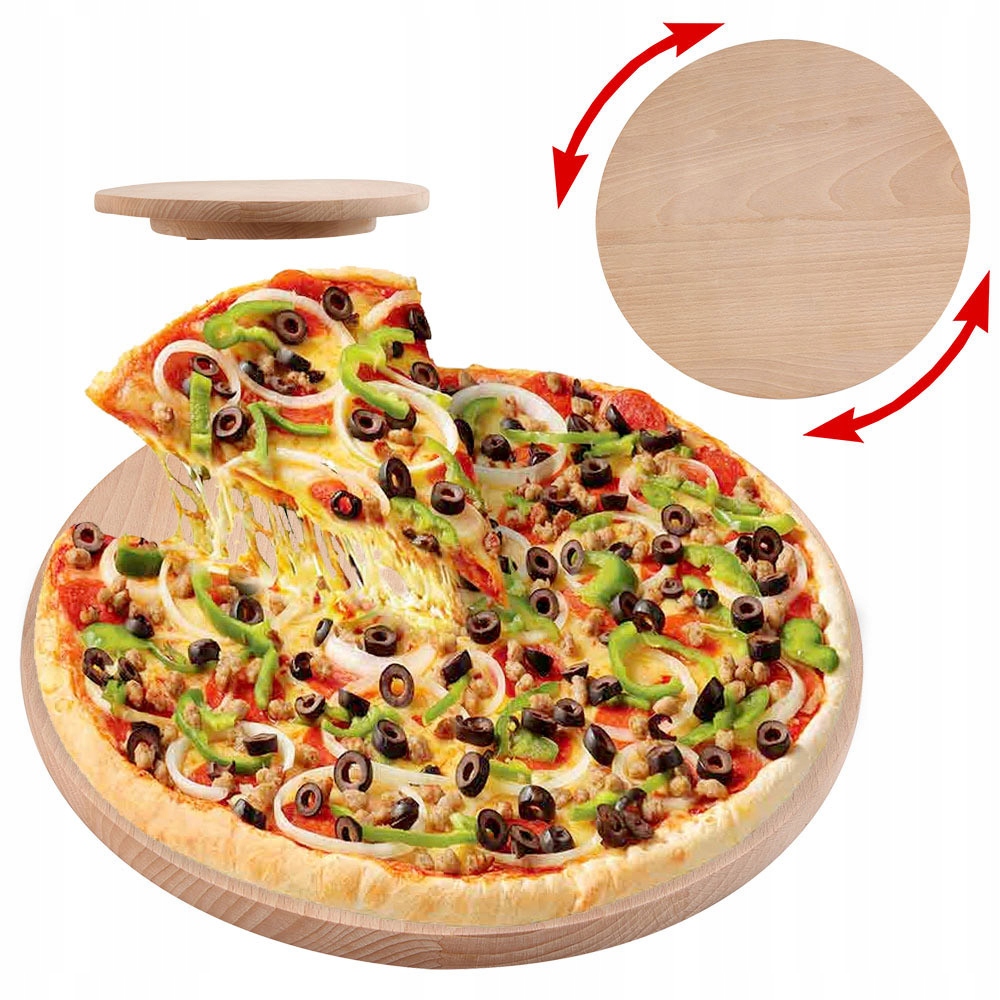 

Deska do pizzy sera Obrotowa 30cm Taca Patera