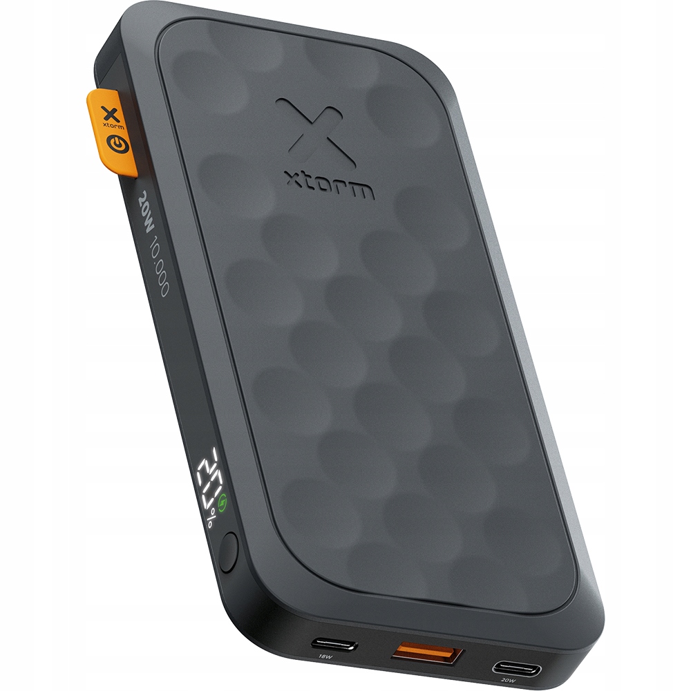 Powerbank s kabelem Xtorm Usb-c Usb-a rychlý, s velkou kapacitou, odolný pro nabíjení