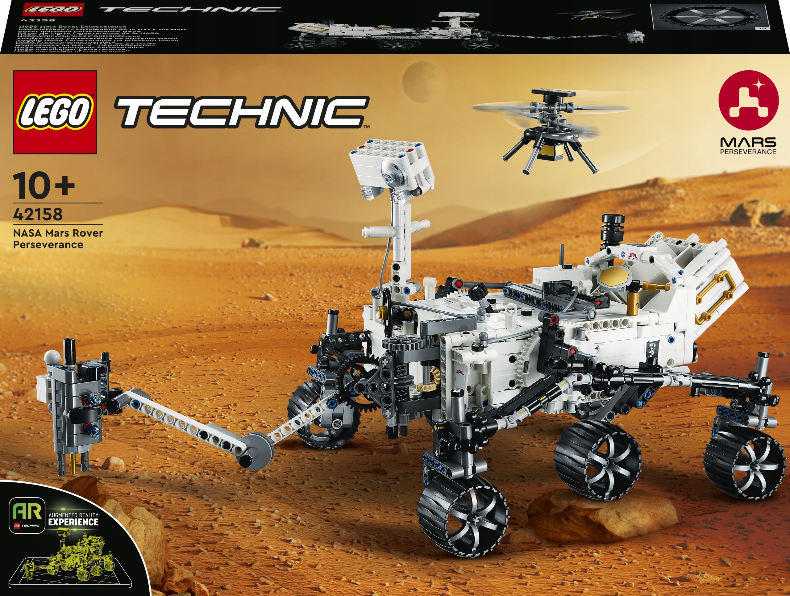 Lego Technic Nasa Mars Rover Perseverance 42158