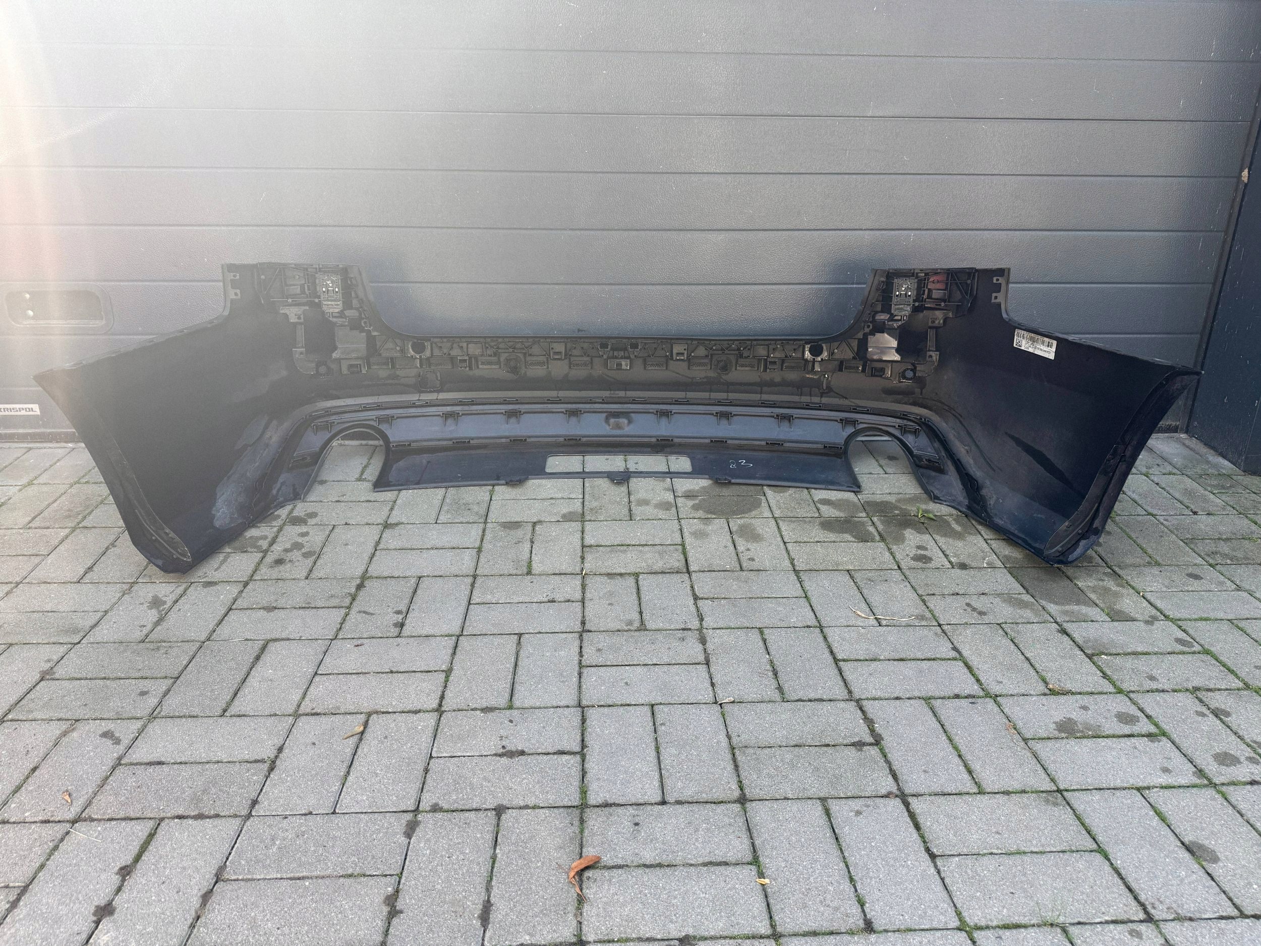 Audi A4 8K B8 Lift 11- S Line bumper rear part rear