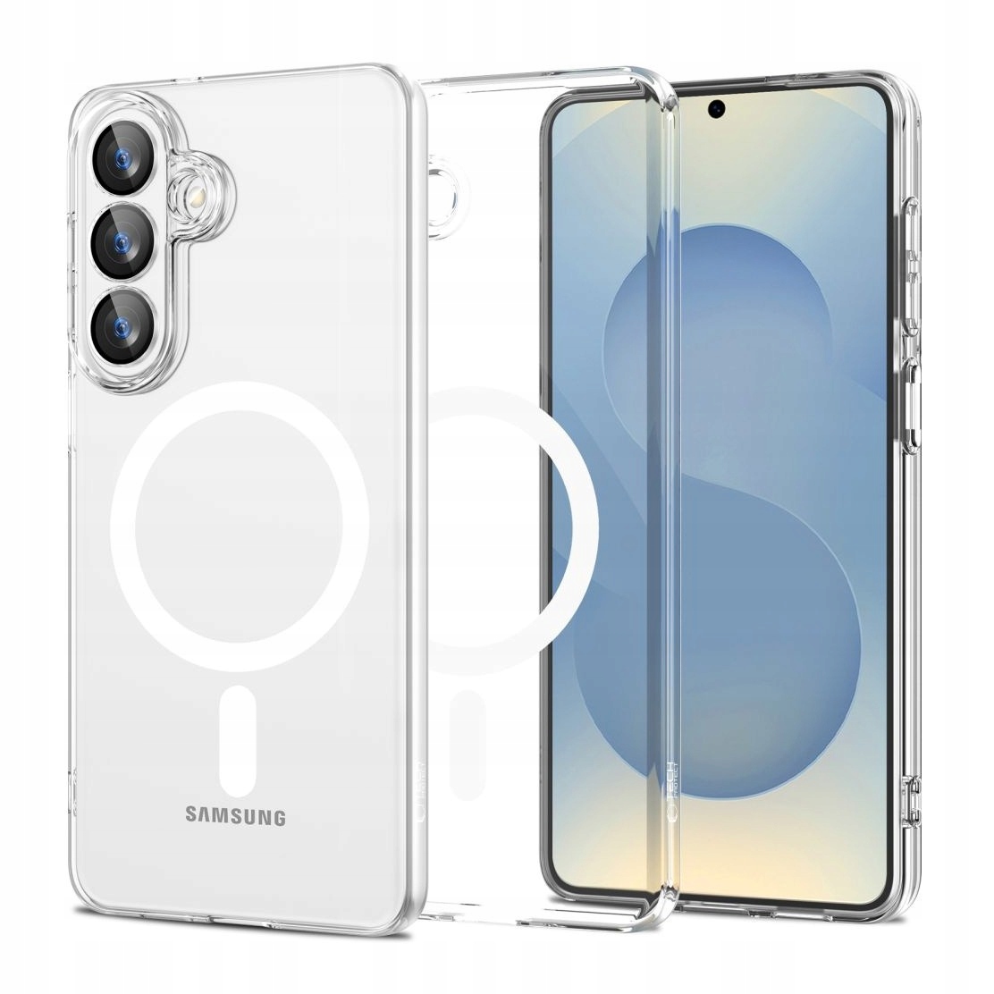 Etui do Samsung S26 Tech-Protect FlexAir MagSafe przezroczyste