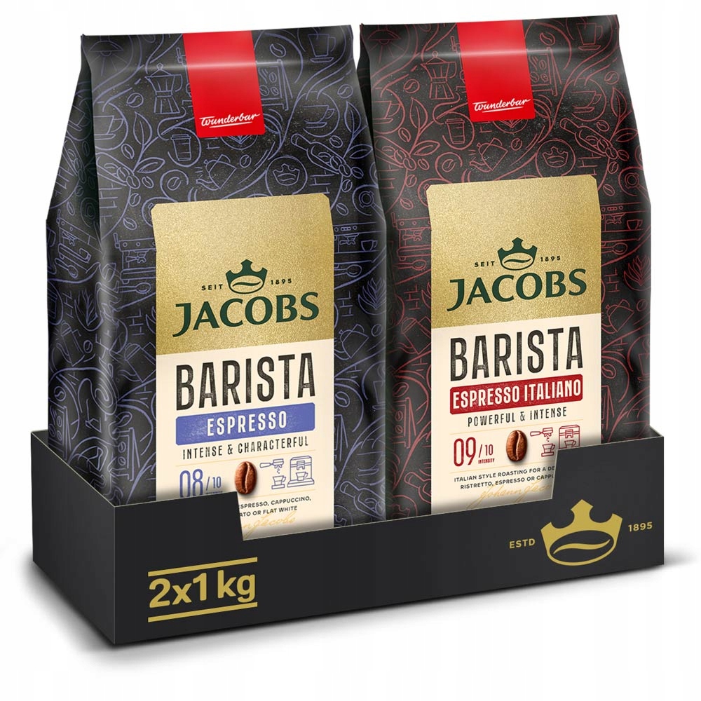Kawa ziarnista Jacobs Barista Espresso mix 2kg