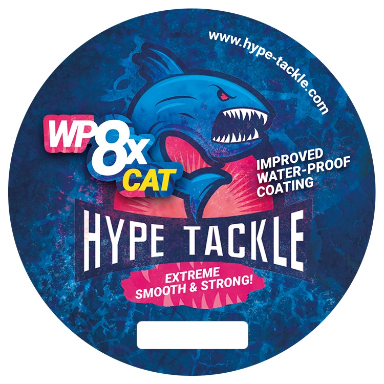 Šňůra Hype Tackle WP8 Cat Blue 0,60 mm, 58 kg, 300 m