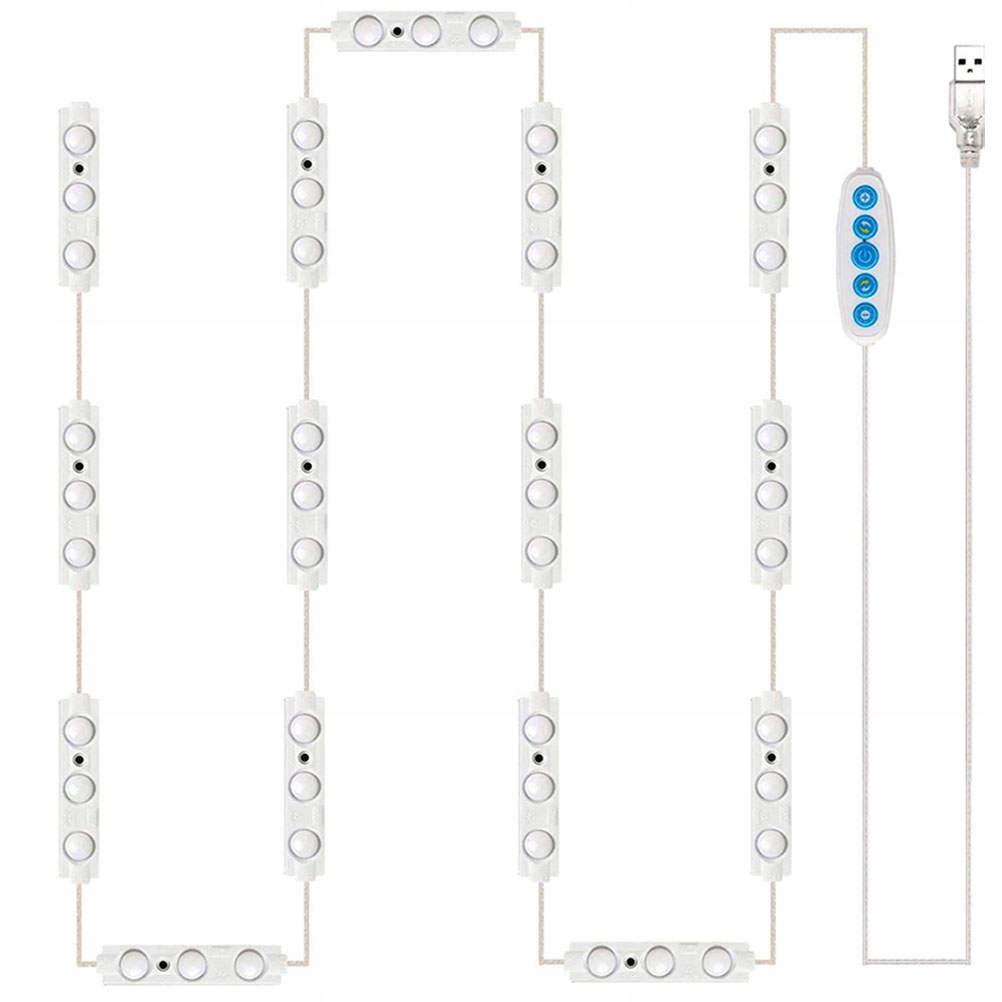 1ZEST LAMPA LED DO TOALETKI BIAŁA DO PRECYZYJNEGO MAKIJAŻU