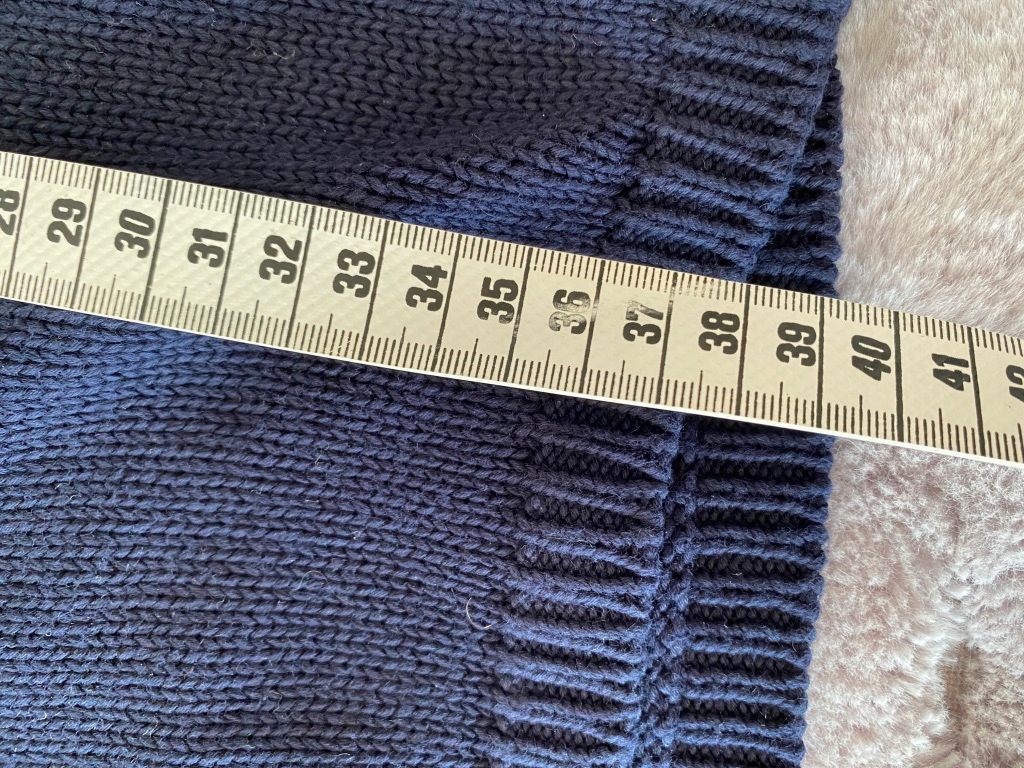 sweter SISLEY na 12-12 lat 152 cm / 8947 Kolor niebieski