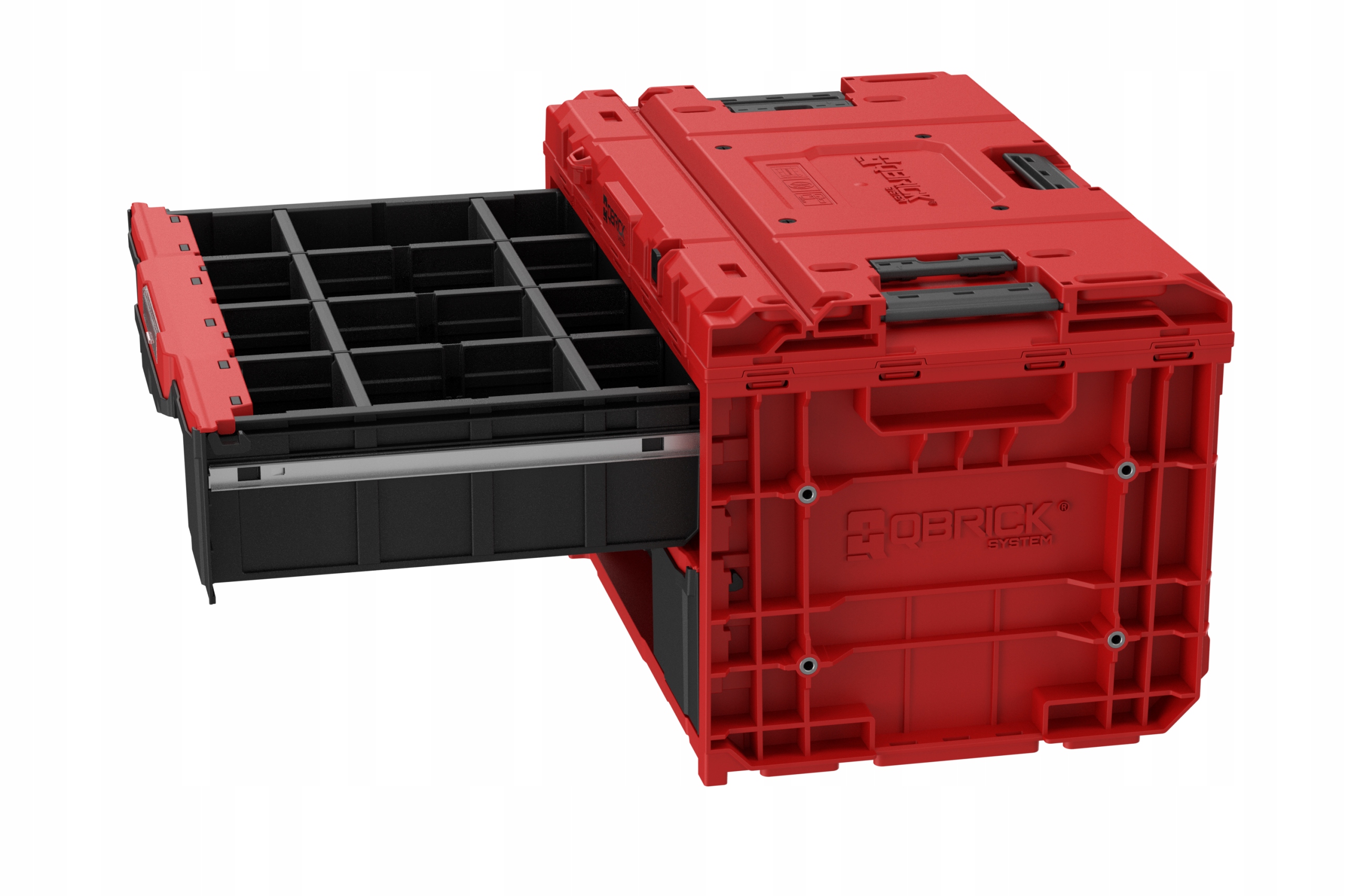 QBRICK SYSTEM ONE Drawer 2 Toolbox 2.0 RED ULTRA HD Szuflady ONE NOWOŚĆ!!! Marka Qbrick