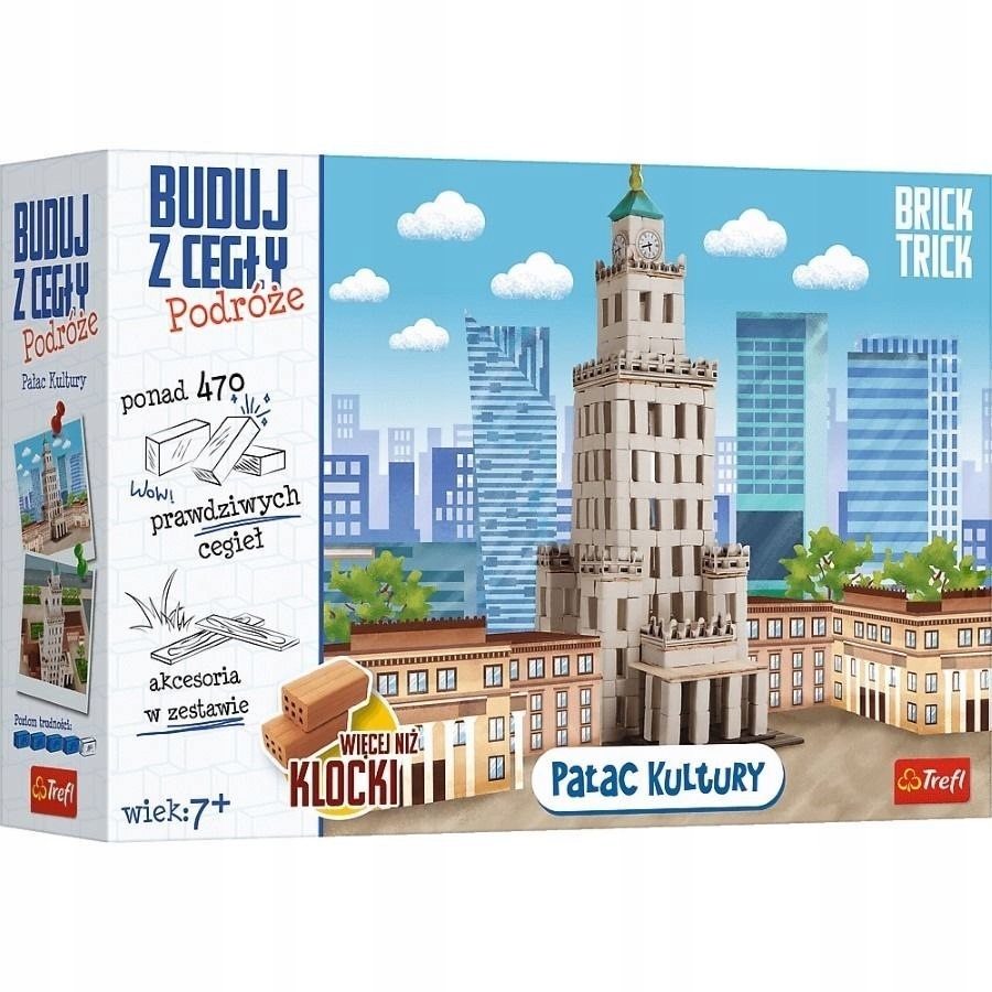 

Brick Trick Buduj z cegły Podróże Pałac Kultury XL