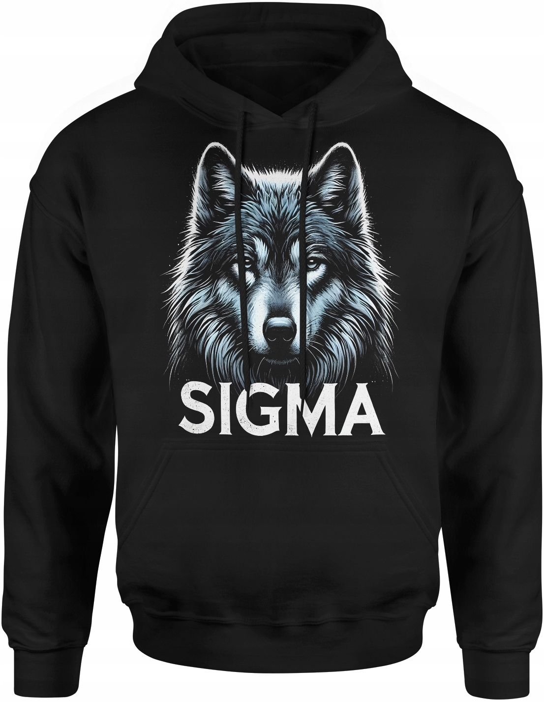 Bluza Z Wilkiem Sigma Wilk Męska Z Nadrukiem Nadruk Dla Faceta