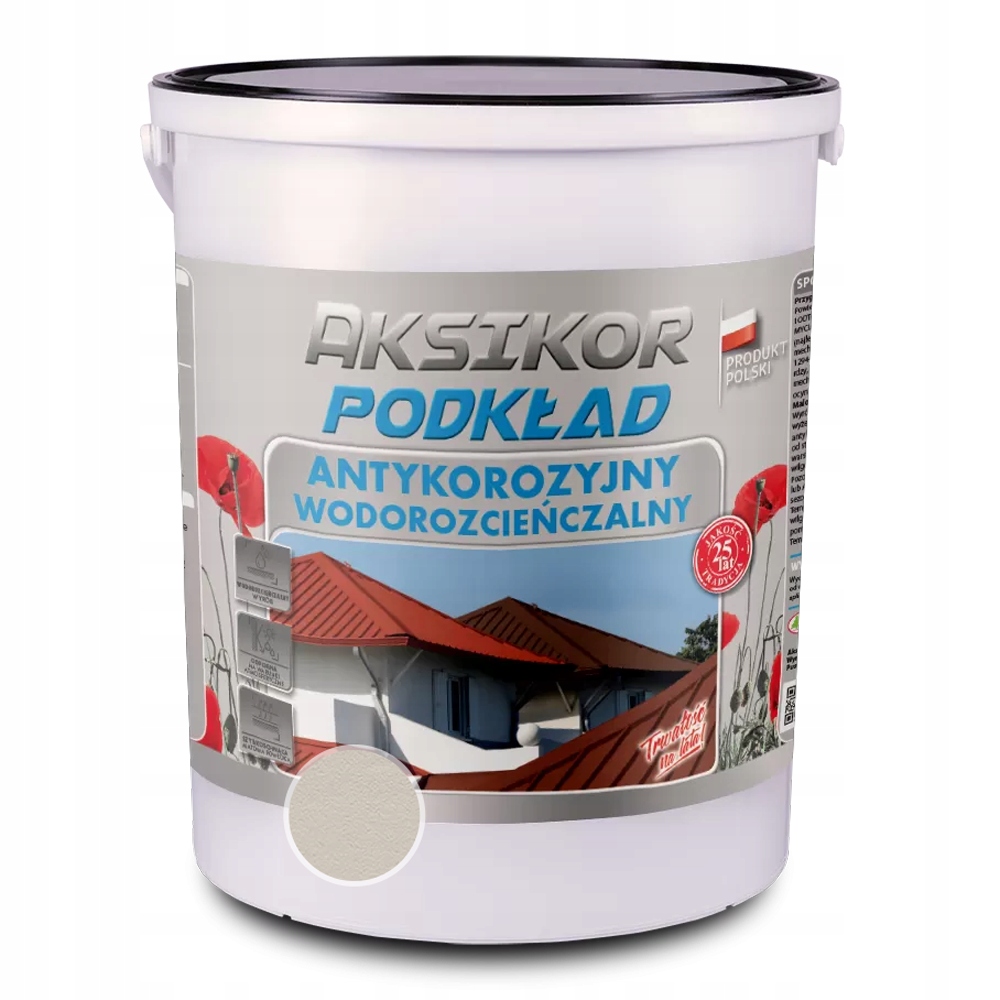 AKSIKOR PODKŁAD wodorozcieńczalny Szary 0,75L