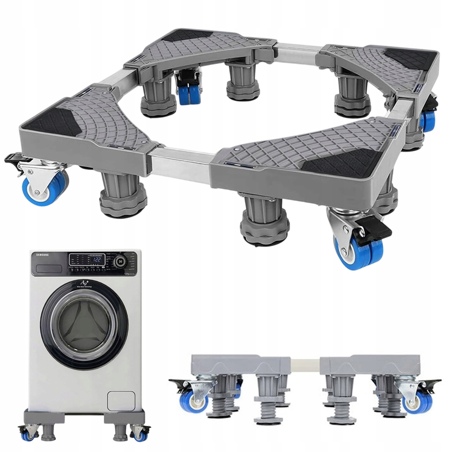 Profesjonalny Podstawka Ruchoma Regulowany Do Pralki Suszarki Lodówki