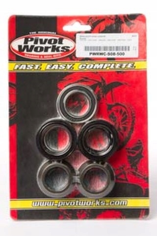 Pivot Works Sada Ložísk S Vodotesnými Objímkami Zadného Kolesa Suzuki Rm