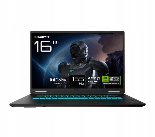 Laptop 15,6" Gigabyte Gaming A16 Ryzen 7 260/16GB/512 RTX5050 165Hz