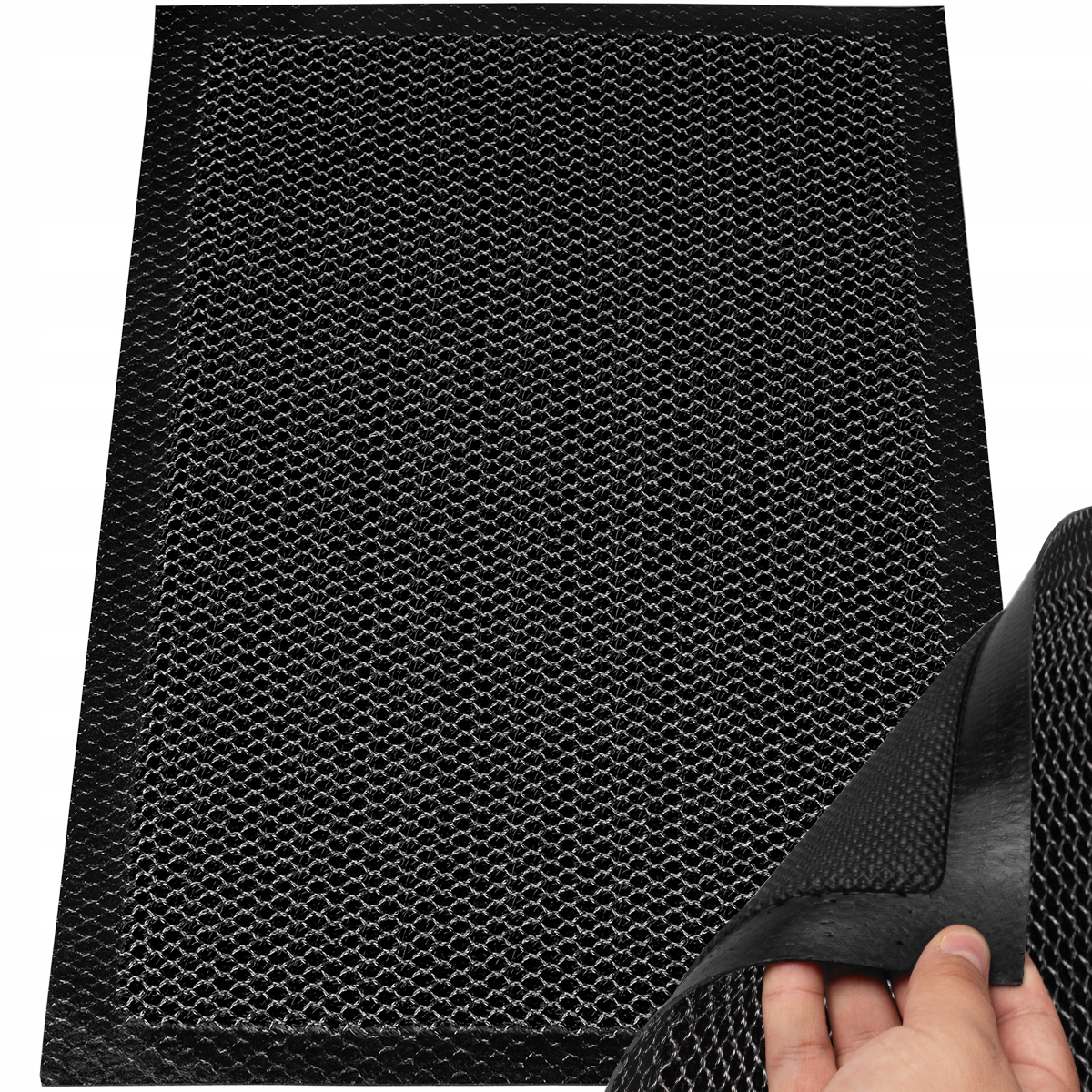 WYCIERACZKA POD DRZWI 3D WEJŚCIOWA DO BUTÓW ZEWNĘTRZNA ANTYPOŚLIZGOWA 50x80