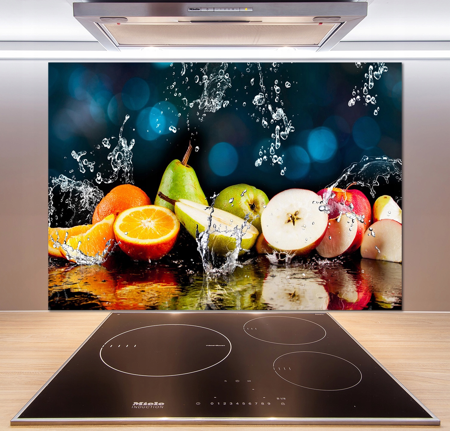

Panel dekor szkło Owoce i woda 100x70 cm + Klej
