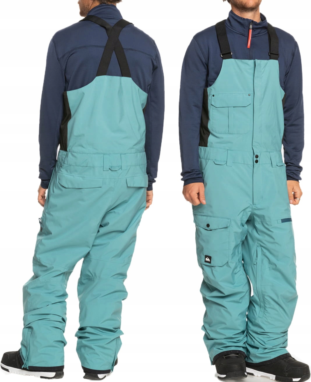 Quiksilver Spodnie Narciarskie Snowboardowe Szelki Męskie Z Membraną 20K M