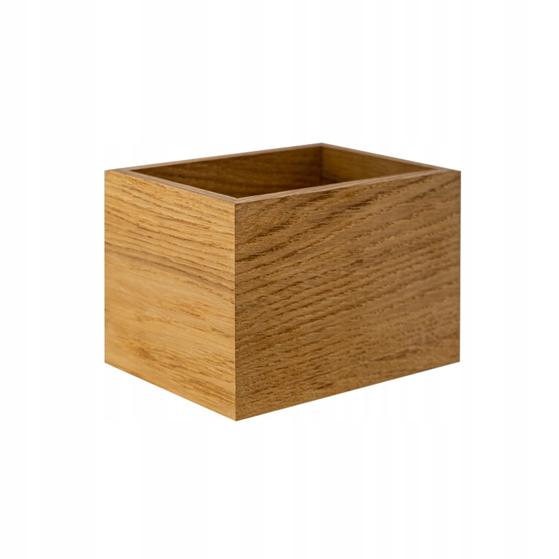 Kinkiet Lampa Ścienna Led Dębowa 15x10 CM Natynkowa nad Lustro nad Schody