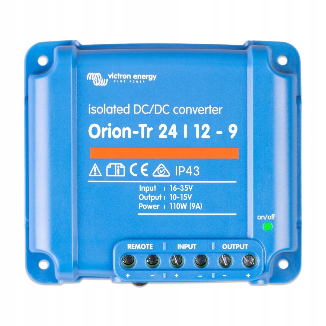 DC-DC měnič Victron Orion-Tr 24V/12V 110W izolovaný stabilizátor napětí