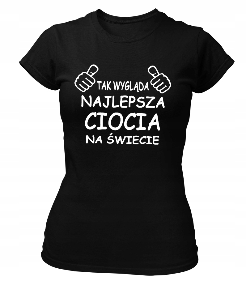 

Najlepsza Ciocia Na Świecie koszulka damska rozm L