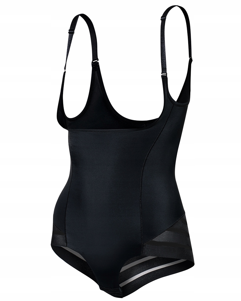 Julimex 119 modelujące body pod biust czarne XL Wzór dominujący bez wzoru
