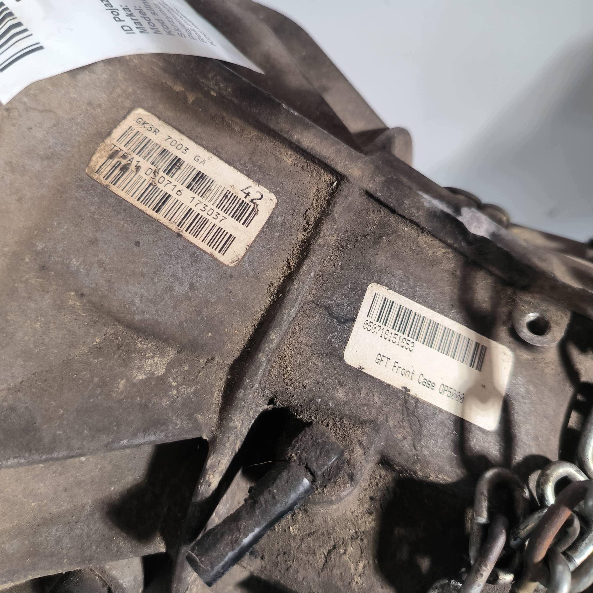 getriebe GK3R7003GA 2.0 FORD TRANSIT MK8