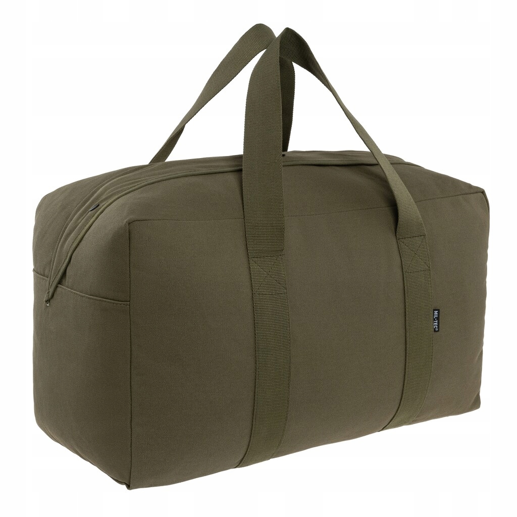 Přepravní taška Mil-Tec Us Cotton Parachute Cargo Bag 77L Olive Bavlna
