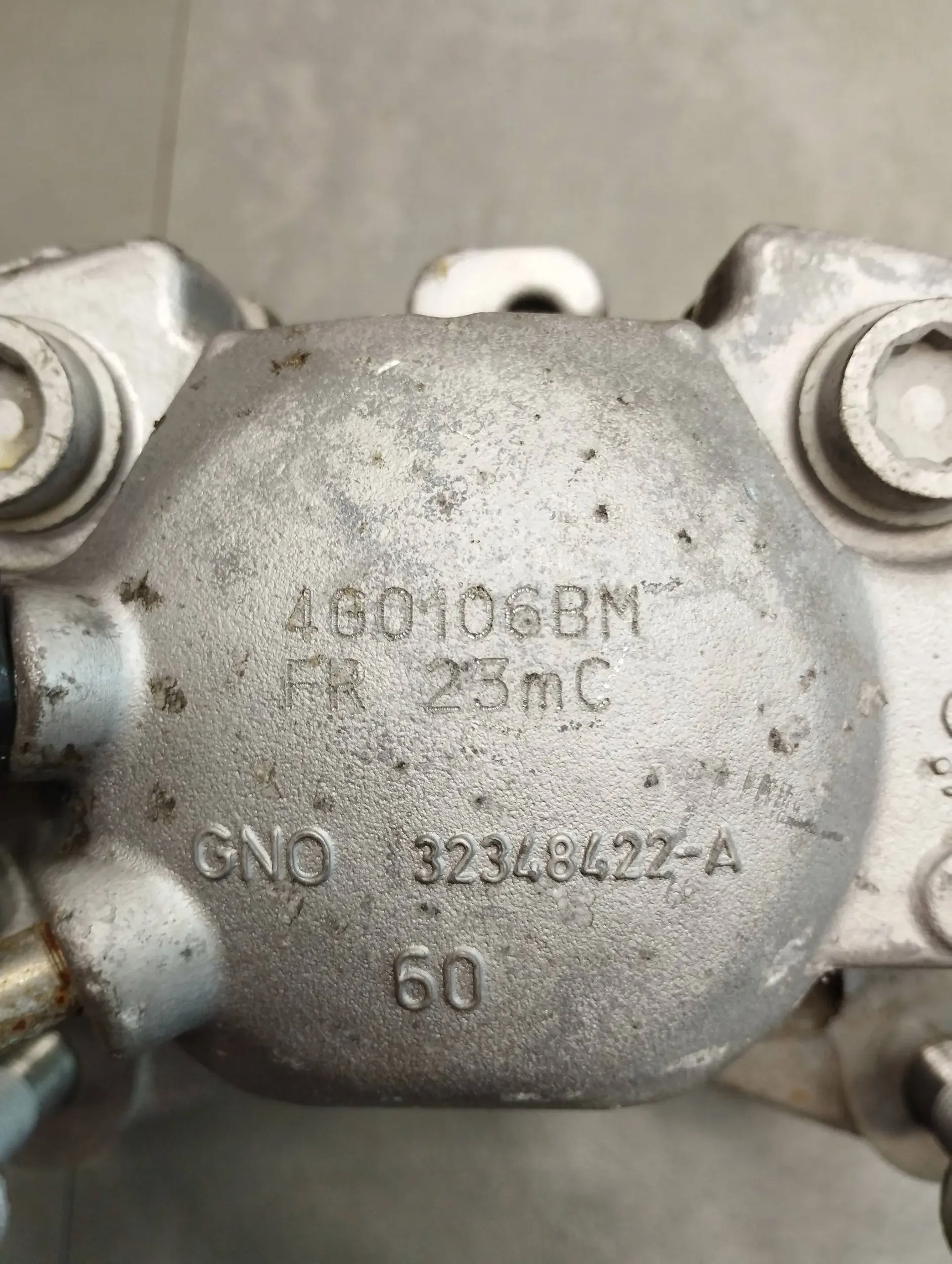 Audi A6 C7 4G caliper right front 4G0106BM