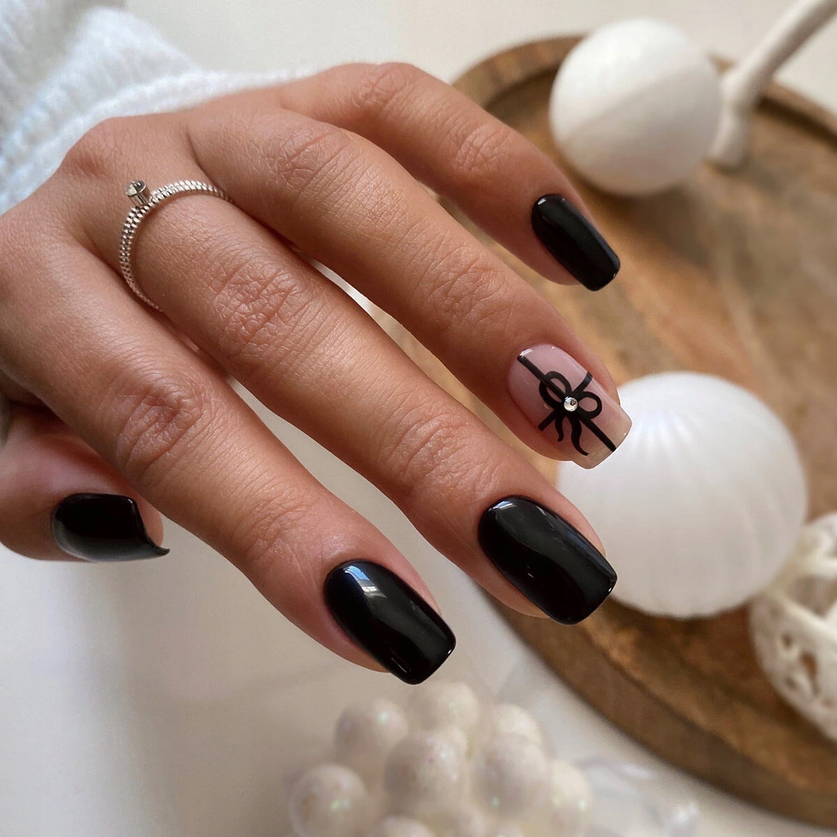 SEMILAC 031 Black Diamond UV LED Lakier Hybrydowy 7ml Pojemność 7 ml