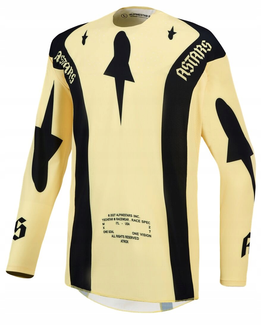 Mikina Na Crossa Quada Alpinestars Techstar Atrox Yl/bk (L) 3761527-526-L