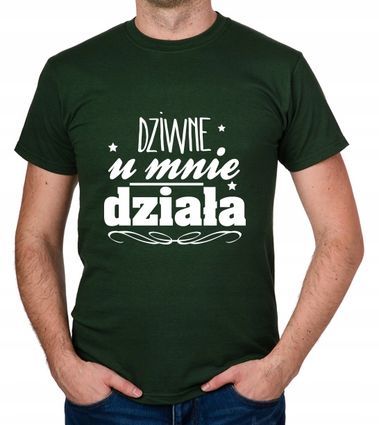 

koszulka Dziwne U Mnie Działa prezent