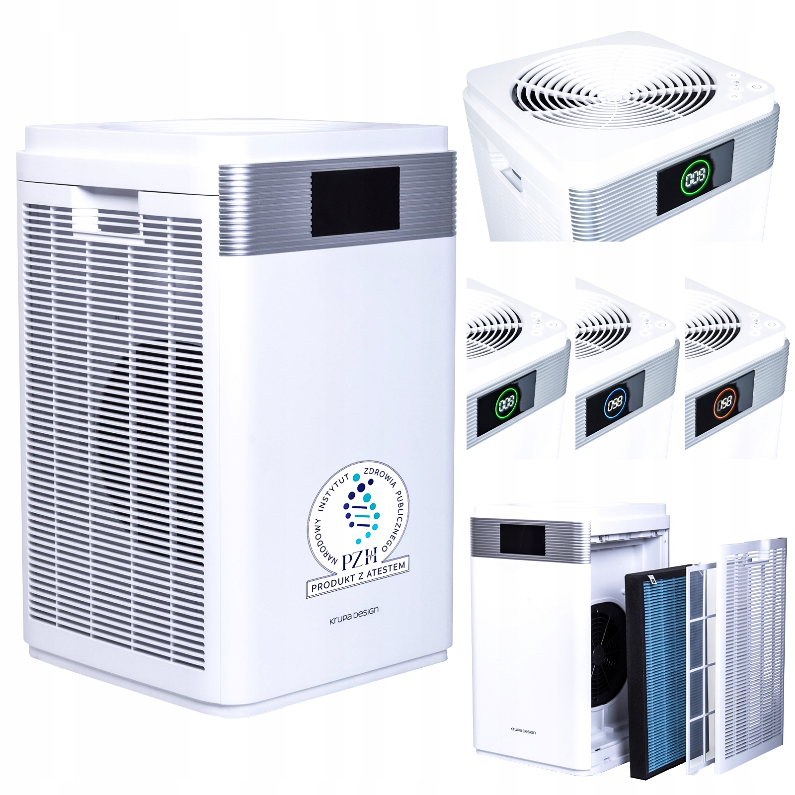 Čistička Vzduchu Krupa Design Atest Pzh 55W